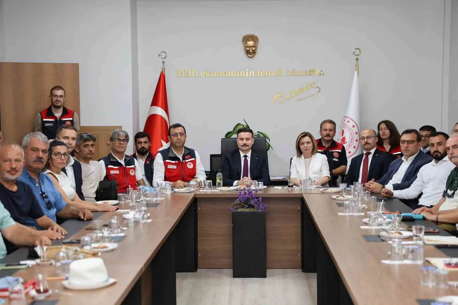 Gökçeada’da organik tarım değerlendirildi