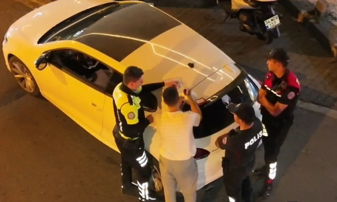 Başakşehir’de gürültü şikayetleri polisi harekete geçirdi: 43 araca 248 bin lira ceza