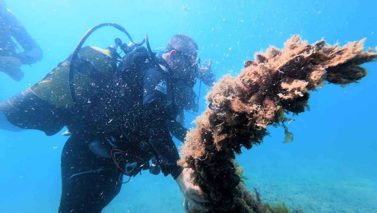 Karadeniz kıyılarındaki ilk su altı kazısında 2 bin 500 yıllık tarihe daldılar