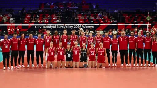 A Milli Kadın Voleybol Takımı, Avrupa Şampiyonası’na galibiyetle başladı
