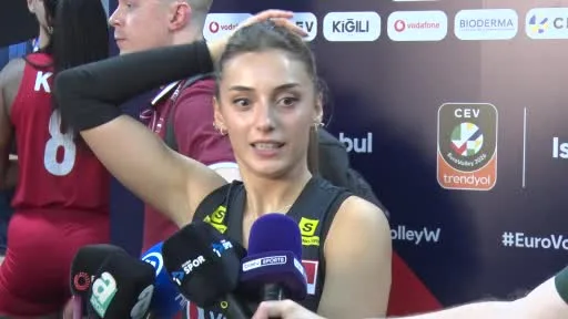 Eylül Akarçeşme Yatgın: "Net bir galibiyetle kazandığımız için mutluyum"