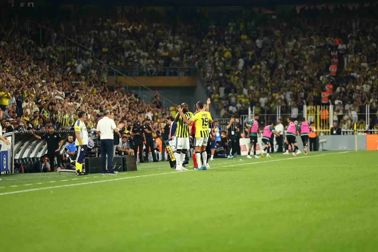 Romelu Lukaku, ligde ilk kez forma giydi