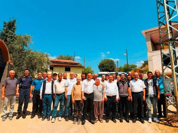 Kaymakam Titiz köylerde vatandaşlarla bir araya geldi