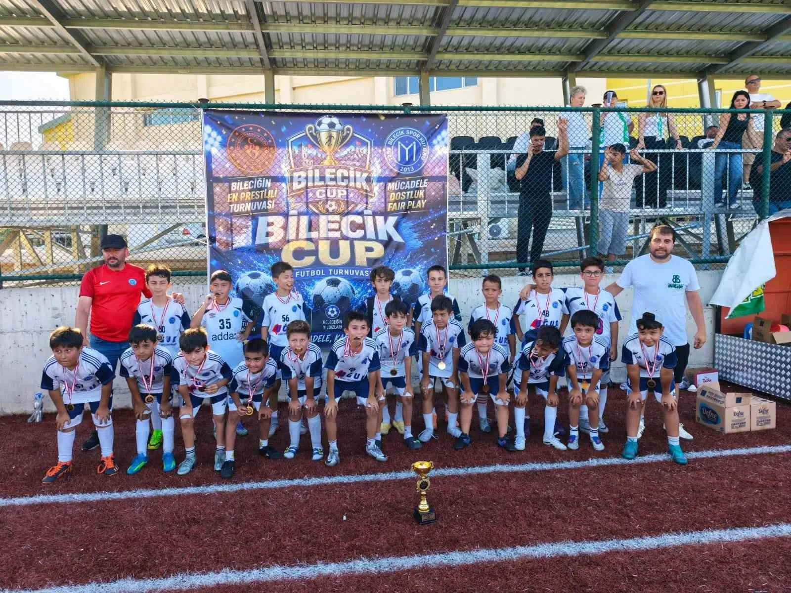 Bilecik CUP U11 Turnuvası nefes kesen müsabakalara sahne oldu