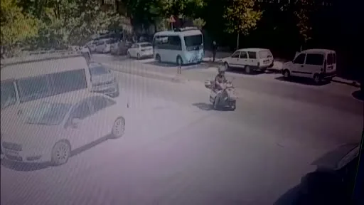 Kağıthane’de ölümlü motosiklet kazası kamerada