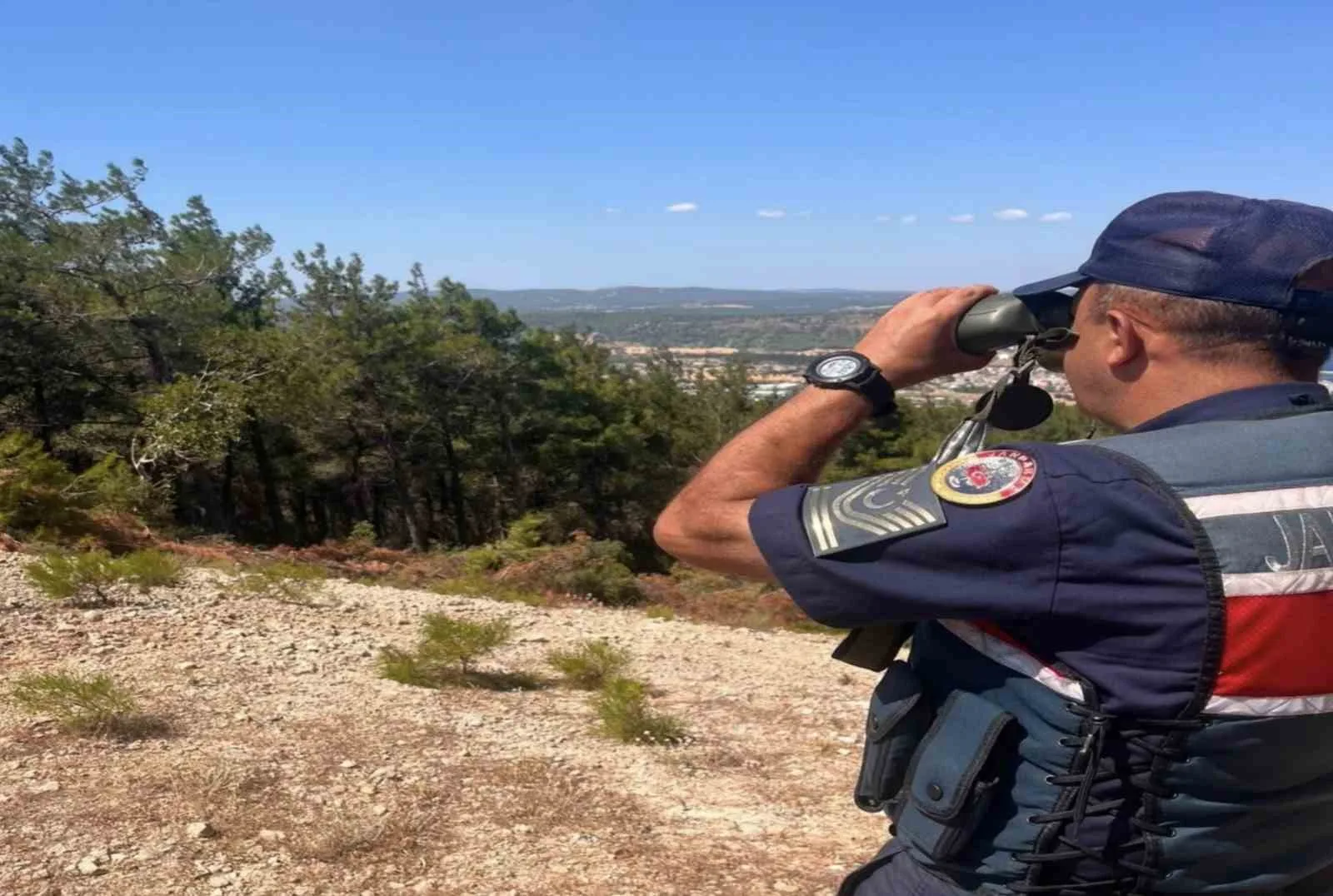 Tarihi Alan’da jandarma ekiplerince denetim