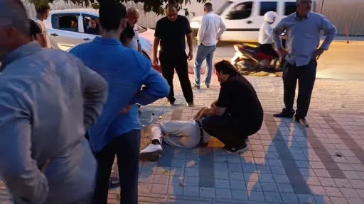 Bursa’da motosiklet kazasında bir kişi yaralandı
