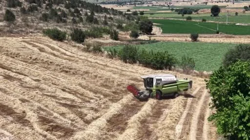 Çıkan yangınlardan sonra biçerdöverler sıkı denetimde