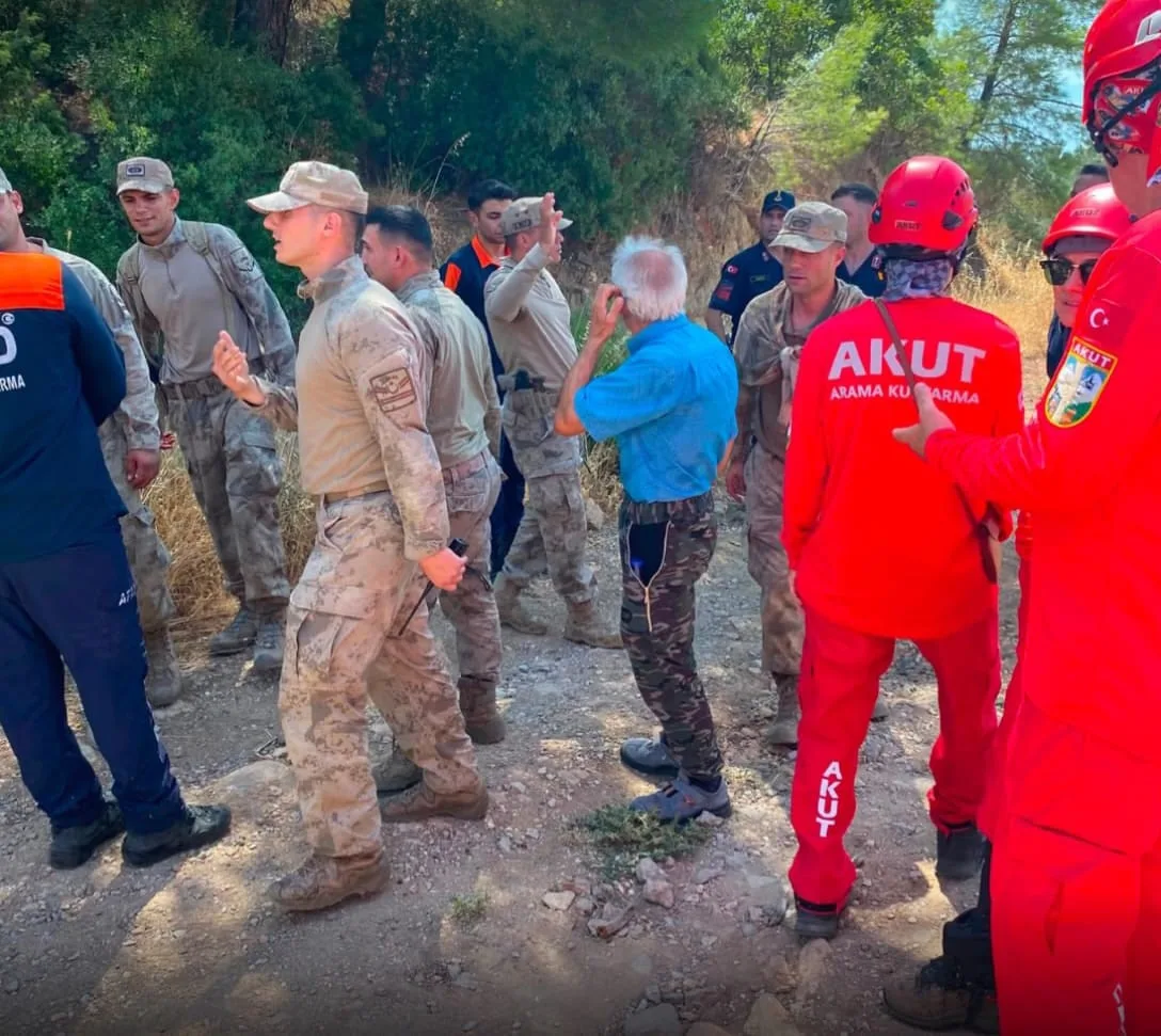 Ayvacık’ta kaybolan alzaymır hastası bulundu