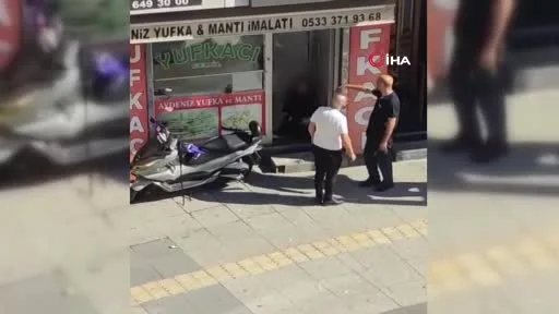 Gaziosmanpaşa’da eski sevgili dehşeti kamerada