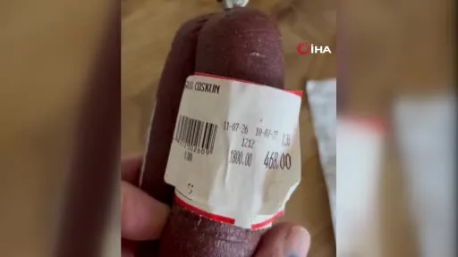 Sucukta etiket skandalı: Son kullanma tarihini değiştiren market mühürlendi