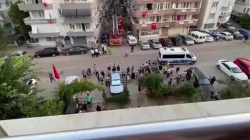 Bursa’da korkutan ev yangını