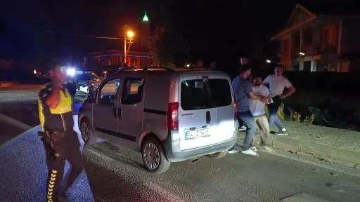 Kazayı görüntüleyen muhabire saldırı girişimi