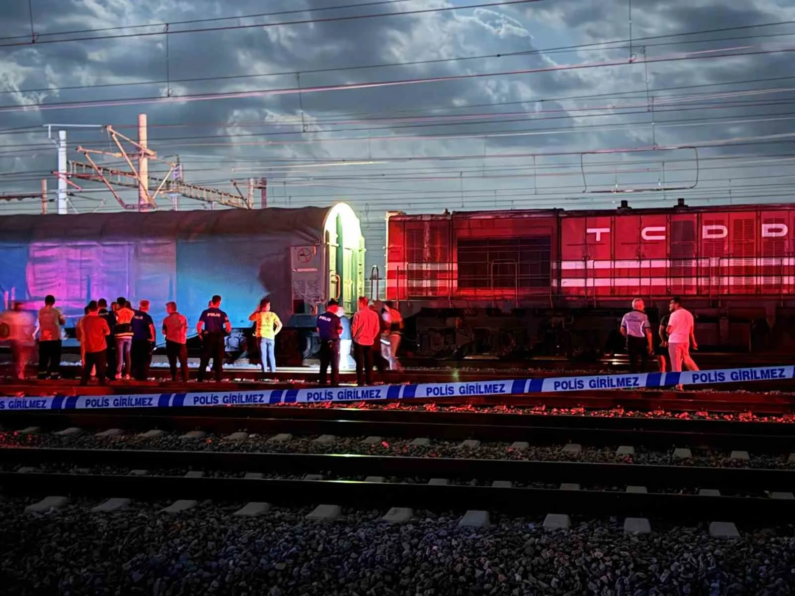 Edirne’de tren garında elektrik akımına kapılan işçi hayatını kaybetti