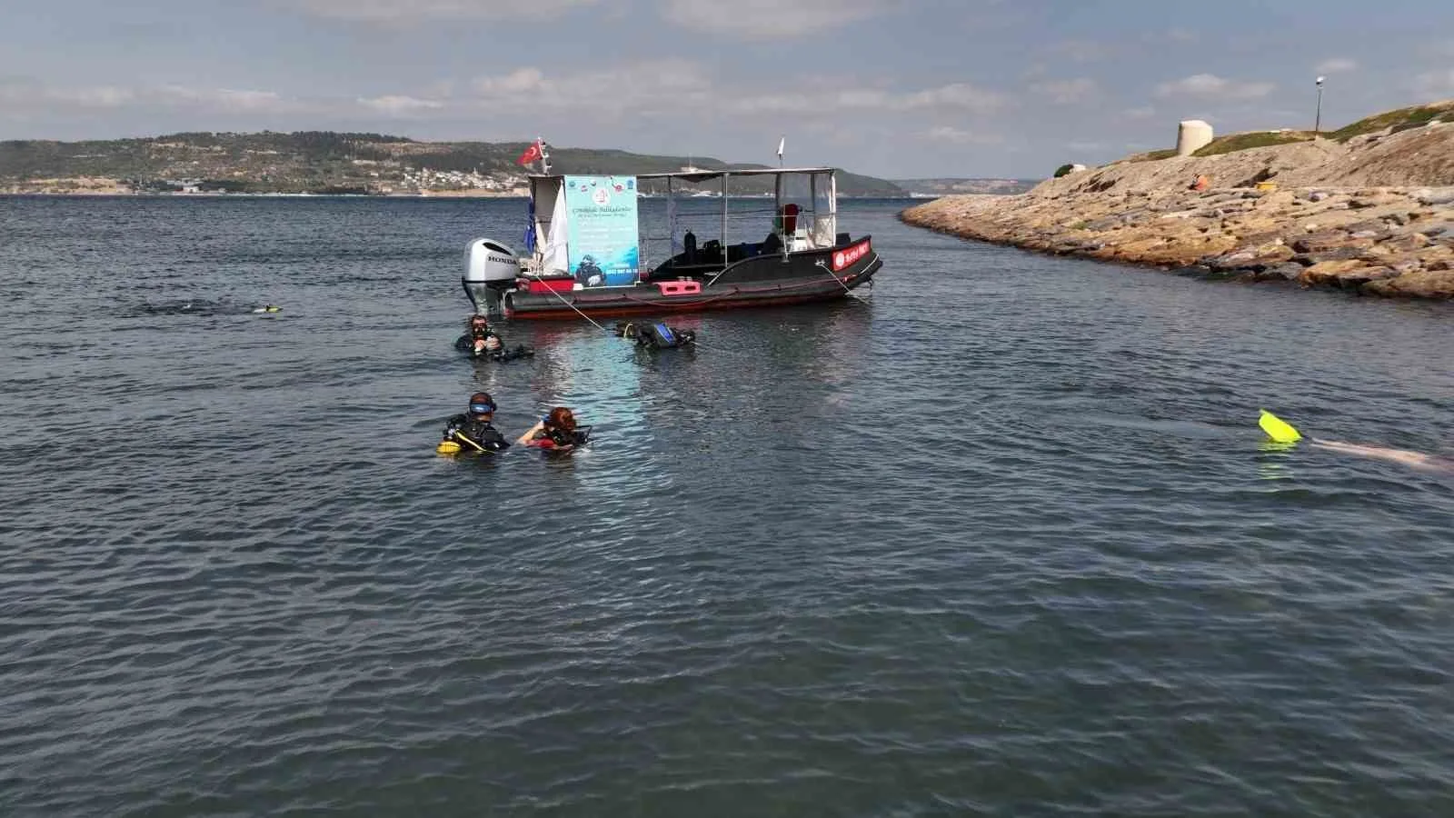 Çanakkale’de "Tarihe Saygı Anı Dalışı" ve "Yelken Sürüşü" deneyimi başlıyor
