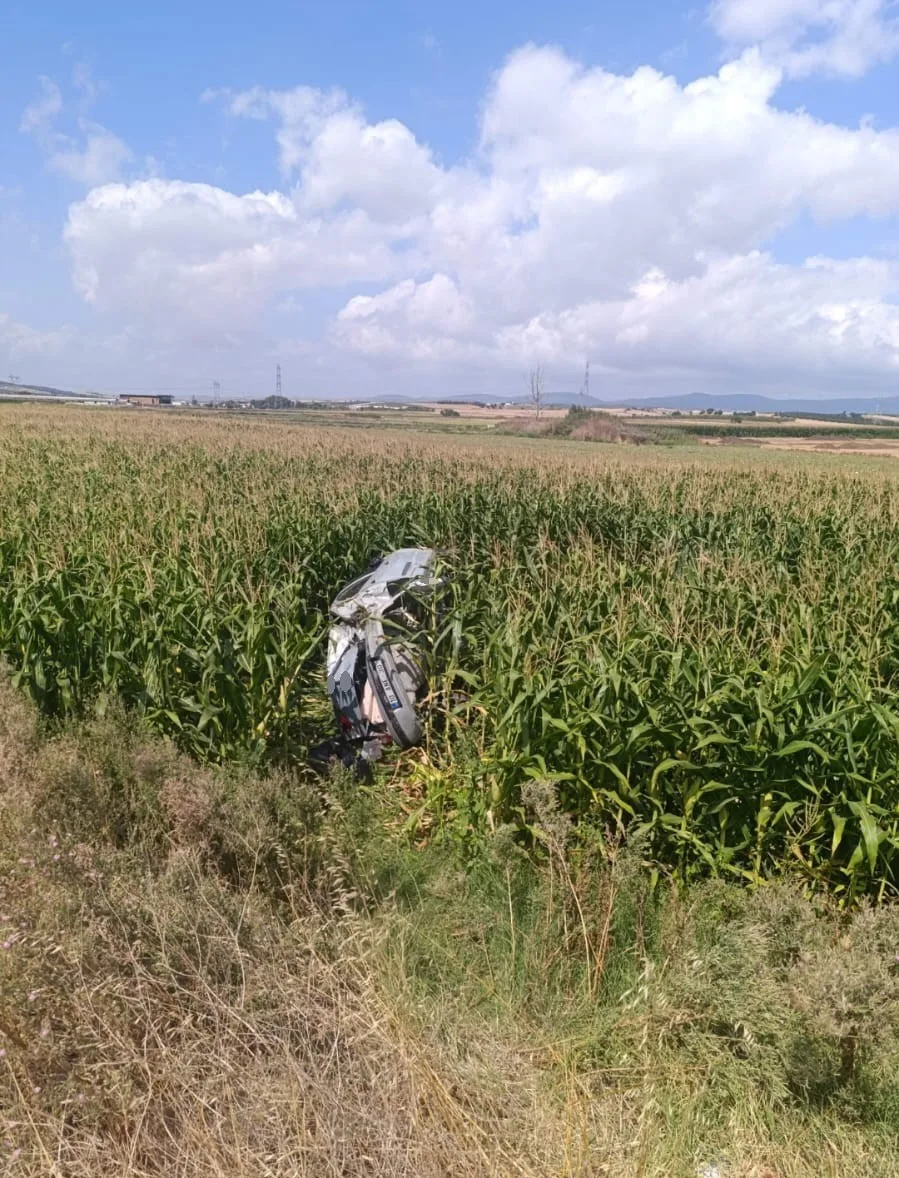 Karacabey-Bandırma yolunda trafik kazası: 3 yaralı