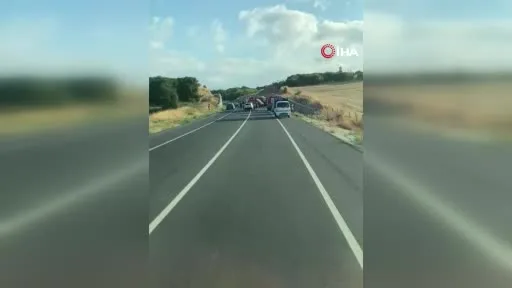 Çanakkale’de 2 otomobil kafa kafaya çarpıştı: 1 ölü
