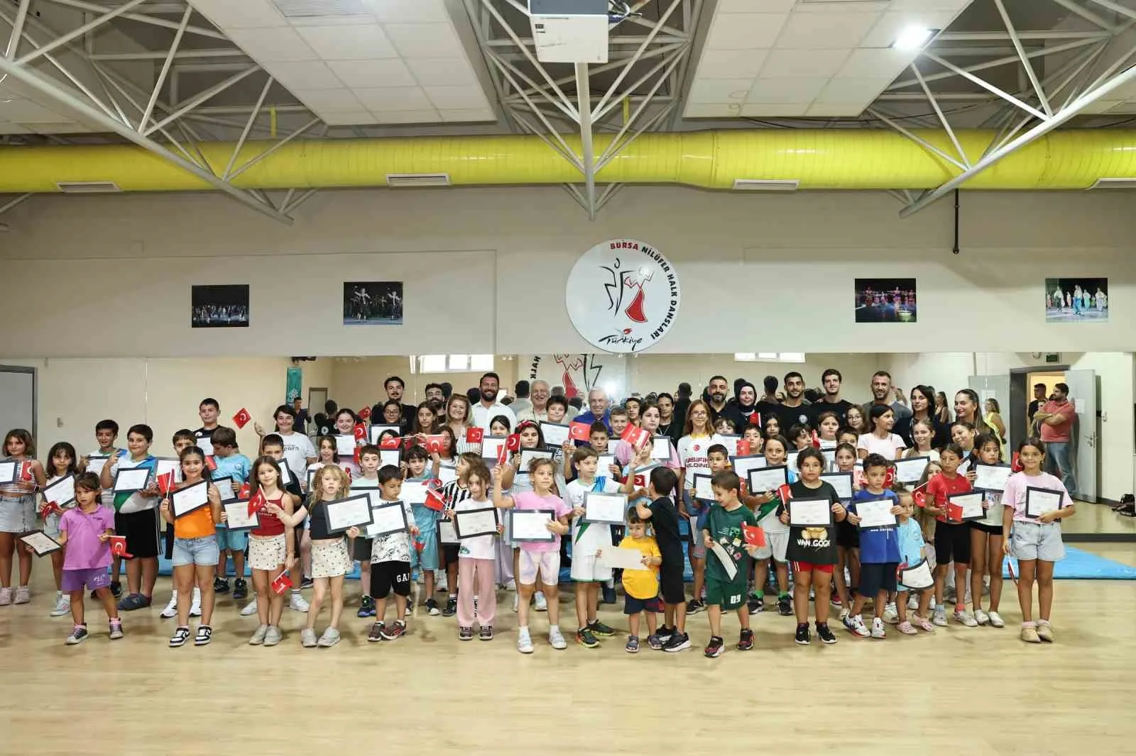 Nilüfer’de Tam Gün Spor Okulları’nın 3’üncü dönemi tamamlandı