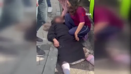 Yaşlı kadını darp edip polise kaza yaptırdı