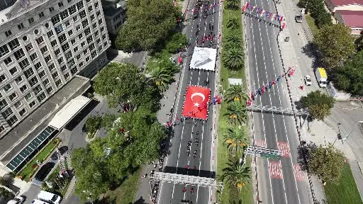 Vatan Caddesi’nde 30 Ağustos Zafer Bayramı töreni