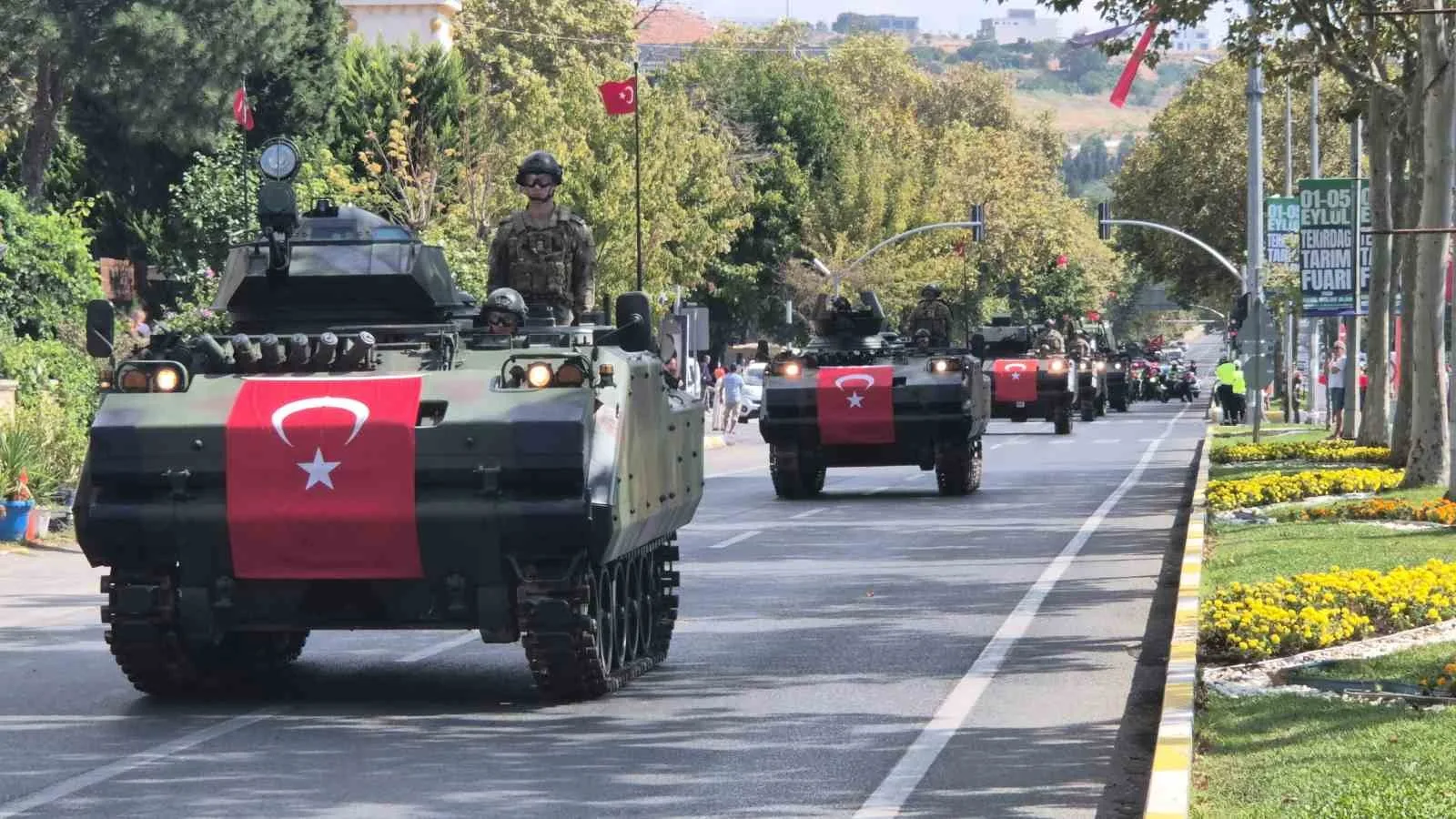 Tekirdağ’da 30 Ağustos coşkusu: Zafer Bayramı törenlerle kutlandı