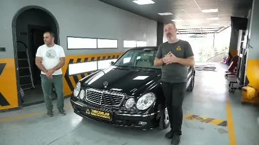 Otomobil diye bindiği Mercedes beyaz eşya çıktı
