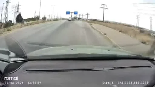 Ters yönden çıkan yolcu otobüsü tepki çekti