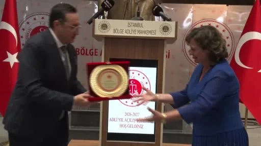 İstanbul Bölge Adliye Mahkemesi’nde adli yıl açılış töreni düzenlendi