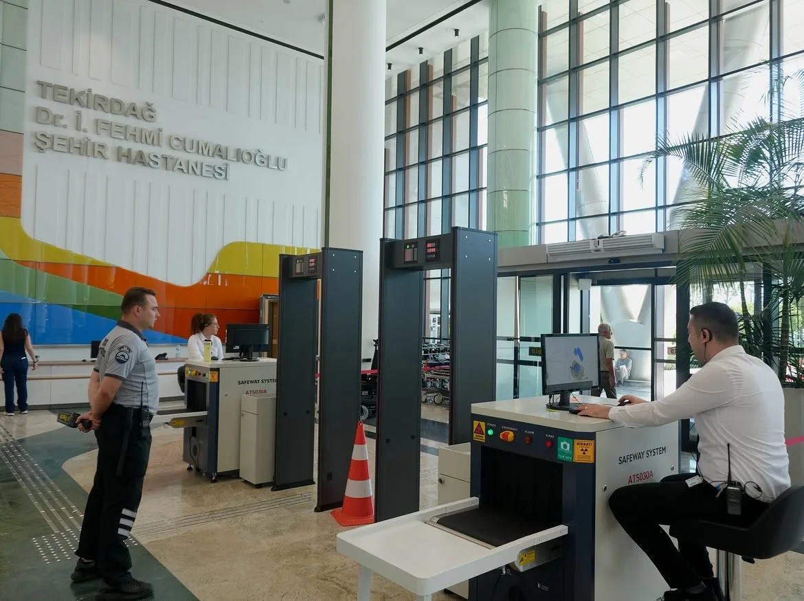 Tekirdağ Şehir Hastanesi’nde güvenlik önlemleri artırıldı