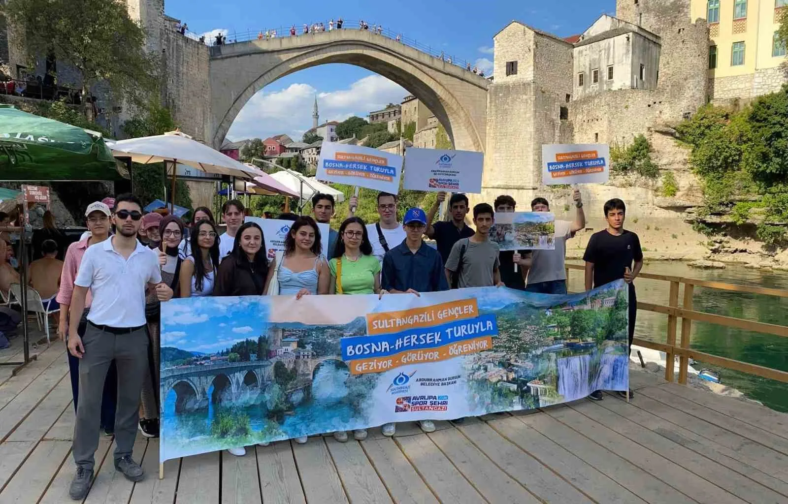 Okul birincileri Bosna Hersek gezisinde