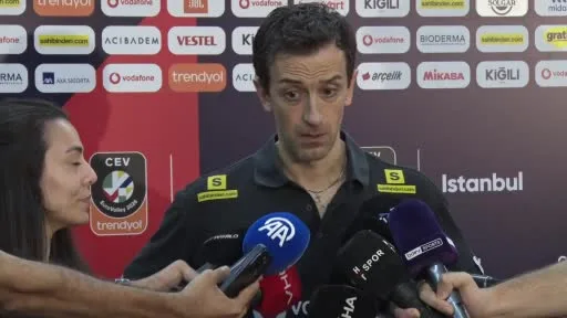 Daniele Santarelli: "Eğer en iyi voleybolumuzu oynamaya devam edersek herkesi yenebiliriz"