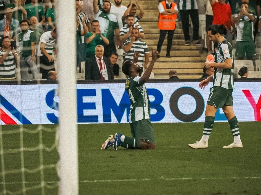 Bursaspor’un Nijeryalı forveti Iheanacho 5 maçta 6 gole ulaştı