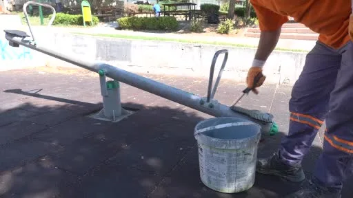 Osmangazi Belediyesi’nden parkları güzelleştiren dokunuş