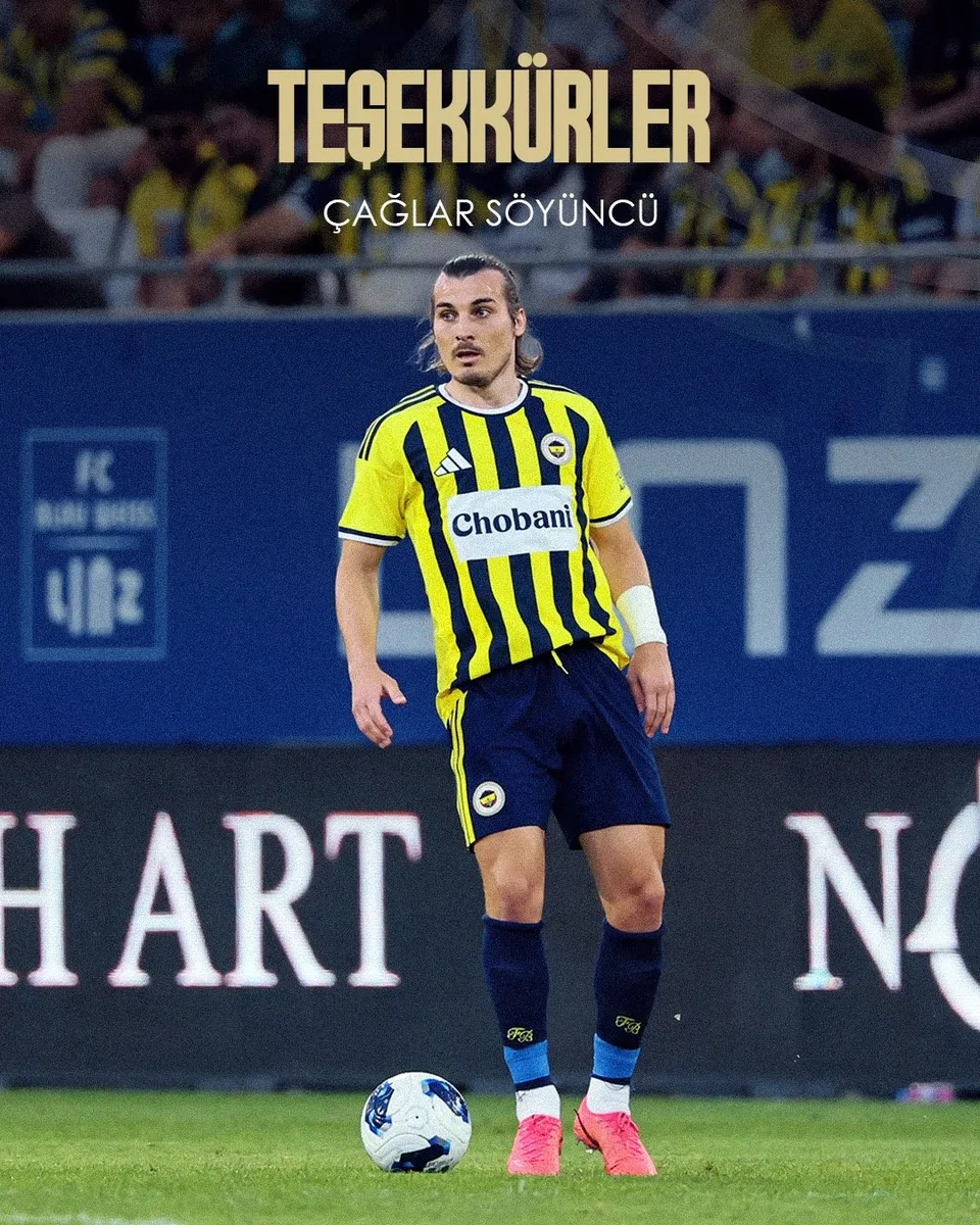 Fenerbahçe’de Çağlar Söyüncü ile yollar ayrıldı