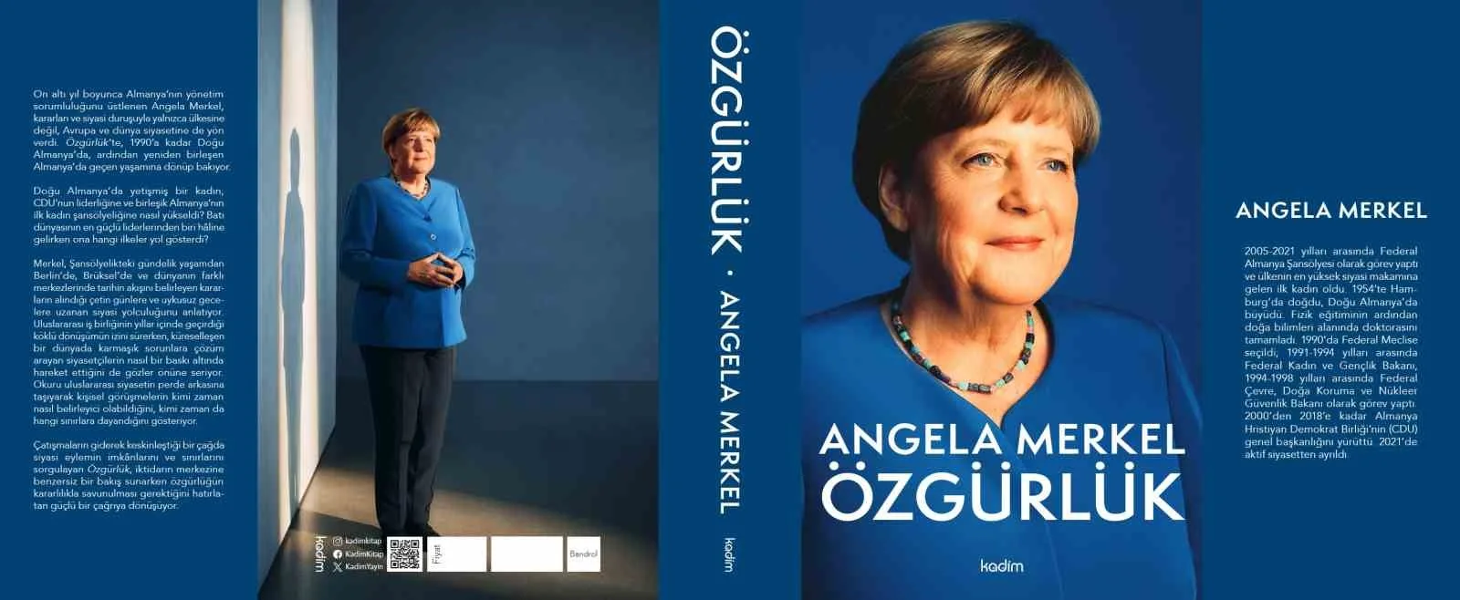 Angela Merkel’in anılarını anlatan kitap Türkiye’de