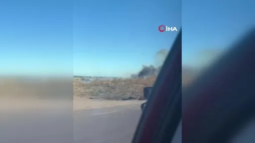 Otluk alanda çıkan yangın itfaiyenin müdahalesiyle söndürüldü