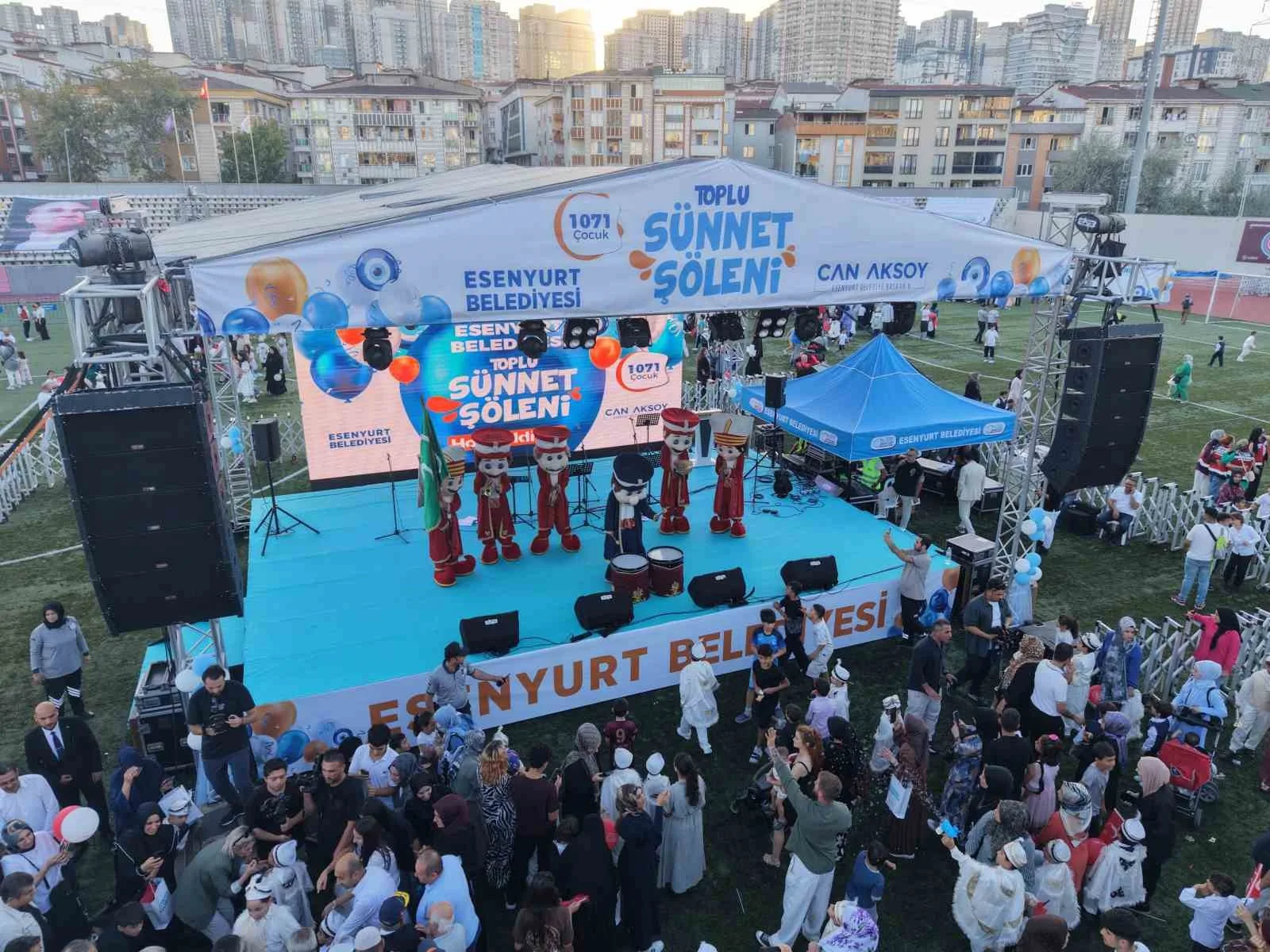 Esenyurt Belediyesi 1071 çocuk için toplu sünnet şöleni düzenledi