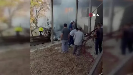 Sakarya’da iki katlı evde çıkan yangın paniğe neden oldu