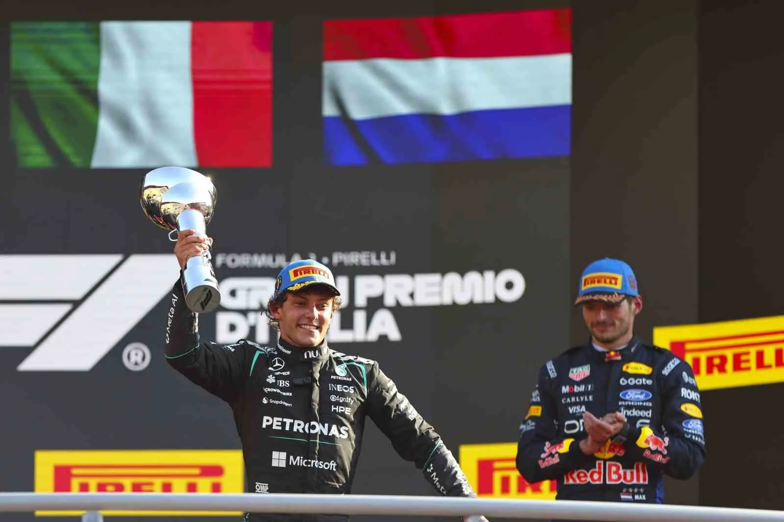 İtalya Grand Prix’sini 19. sıradan başlayan Kimi Antonelli kazandı