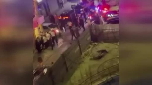Küçükçekmece’de düğünde çıkan kavga sokağa taştı