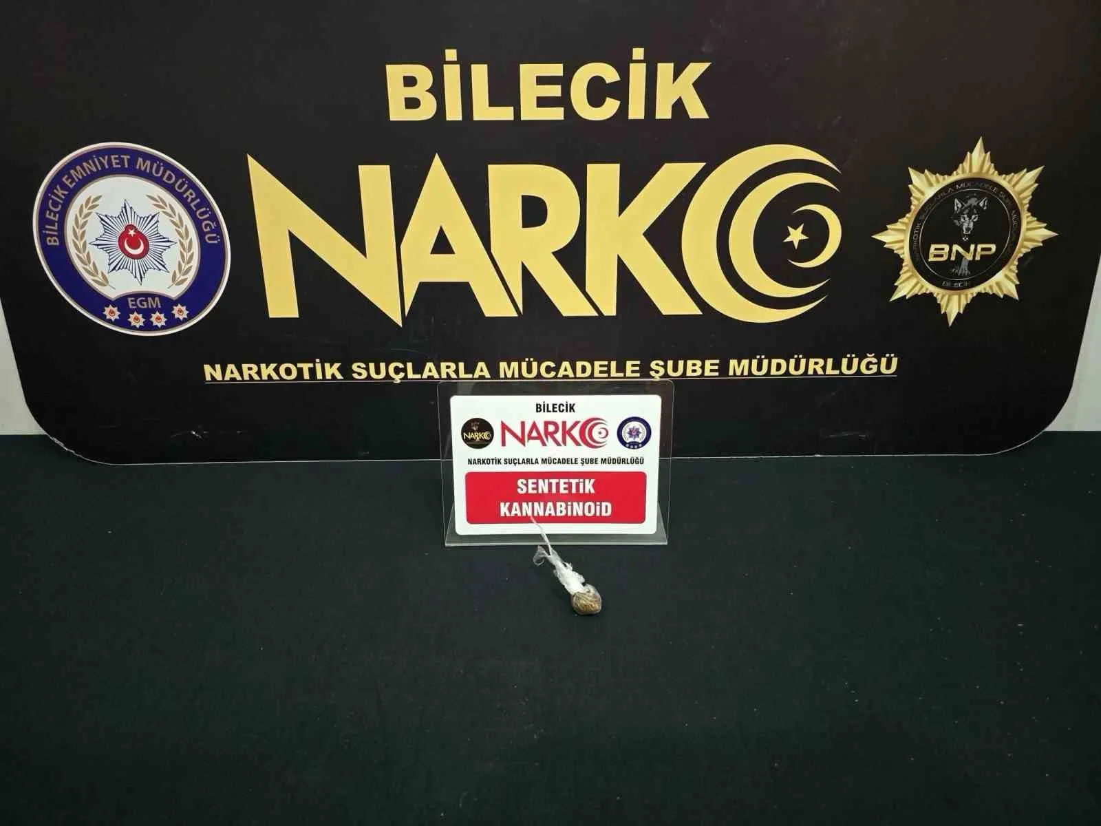 Bilecik’te uyuşturucu operasyonu: 1 şüpheli yakalandı