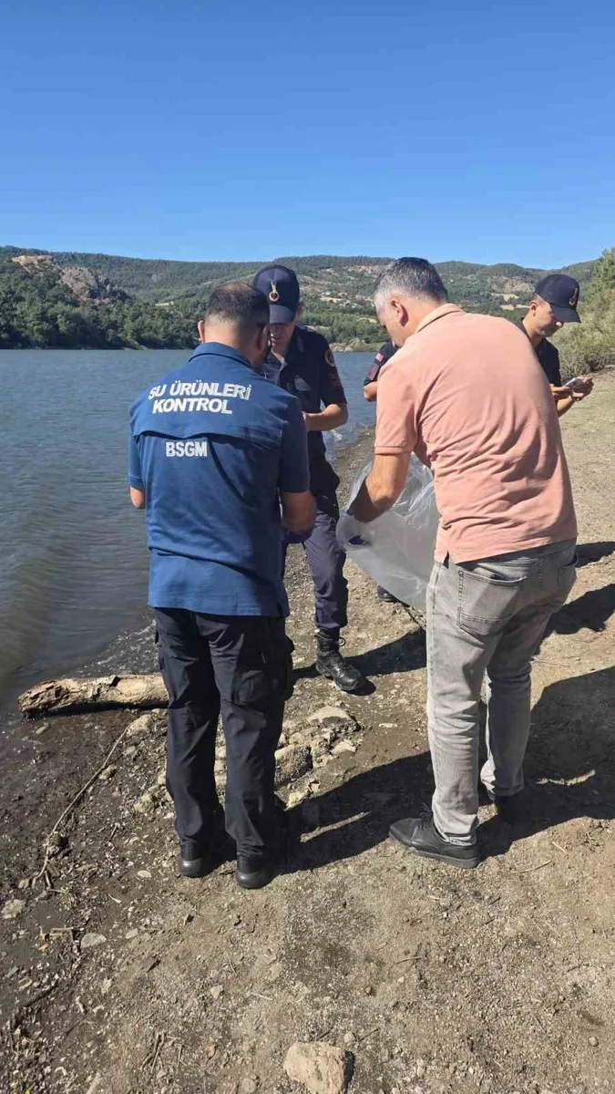 Atikhisar Barjı’ndaki balık ölümleri incelendi