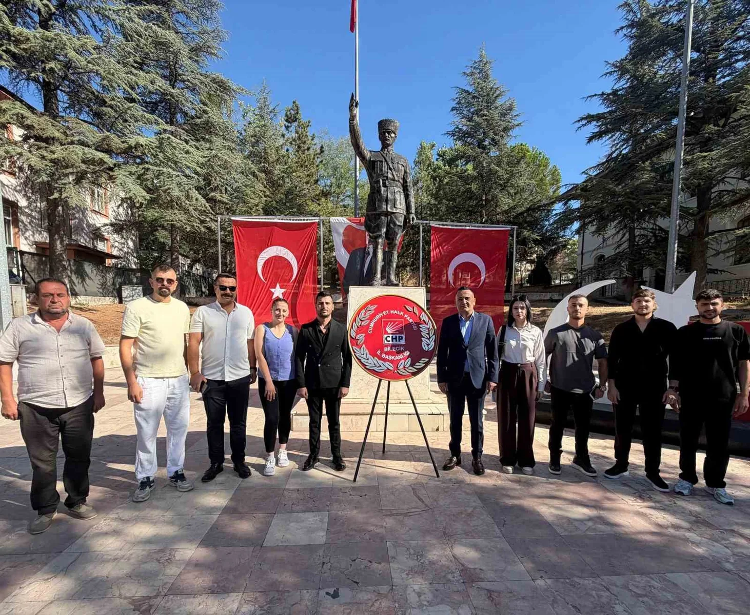 Bilecik’te CHP’nin kuruluş yıl dönümünü kutlandı