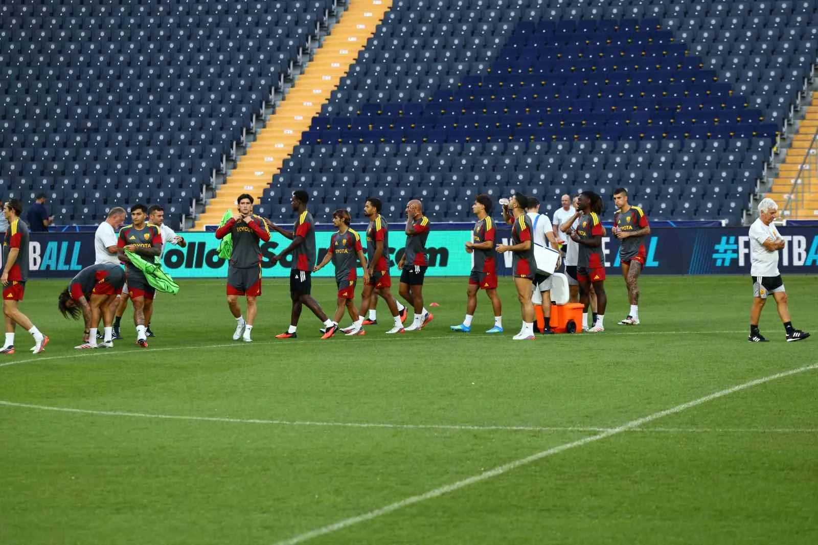 Roma, Fenerbahçe maçına hazır