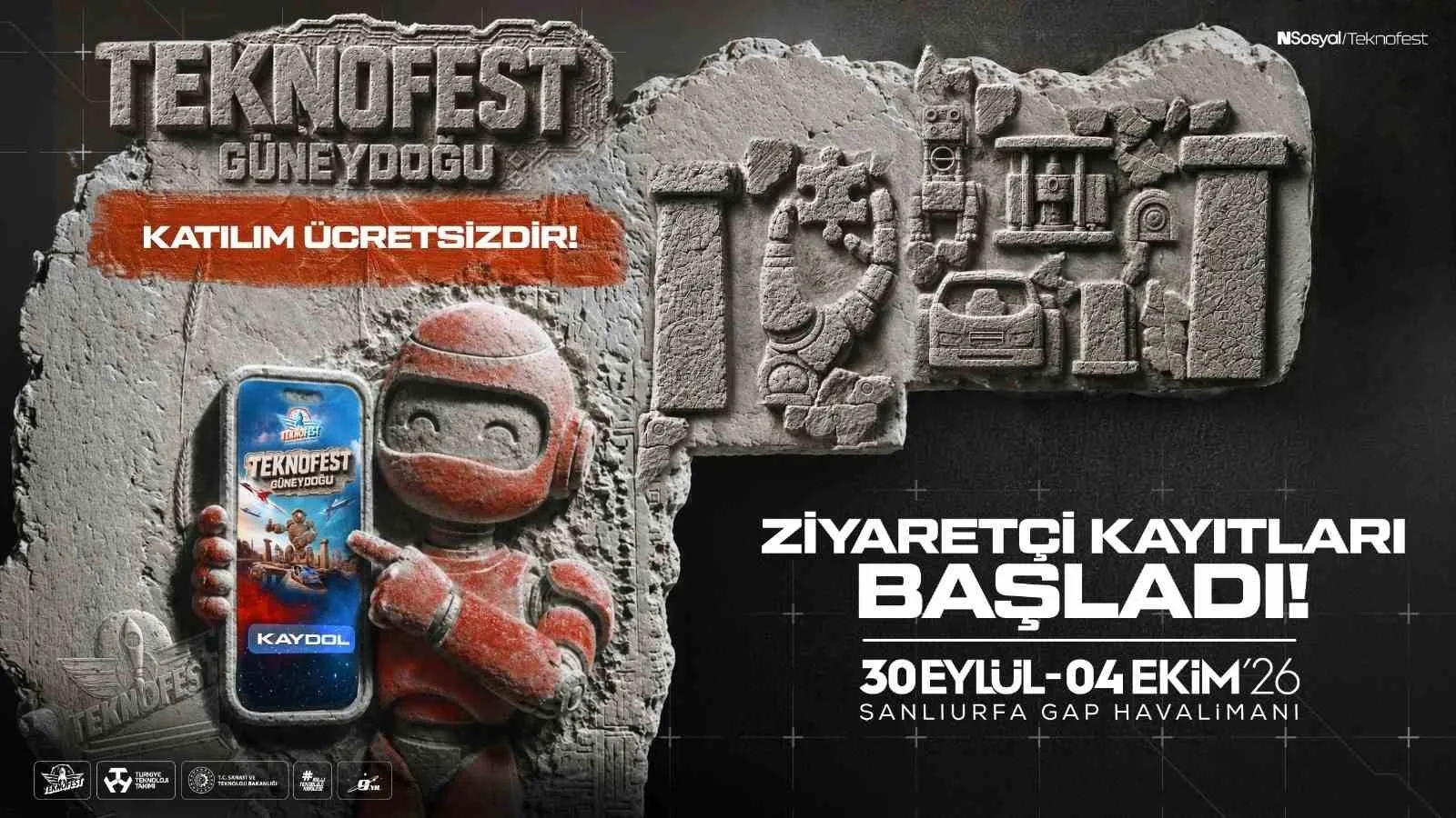 TEKNOFEST Güneydoğu ziyaretçi kayıtları başladı
