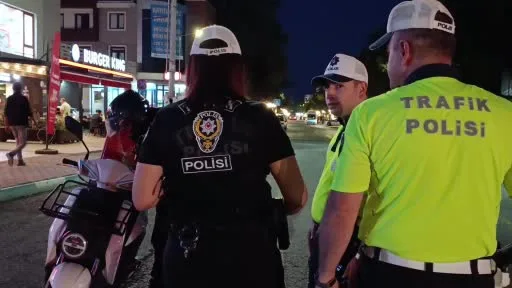 Tekirdağ’da trafik uygulaması
