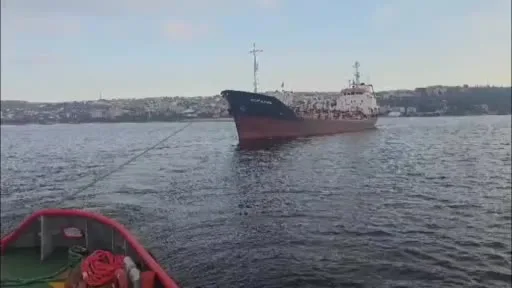 Kocaeli açıklarında fuel oil yüklü tanker arızalandı: Güvenli bölgeye çekildi