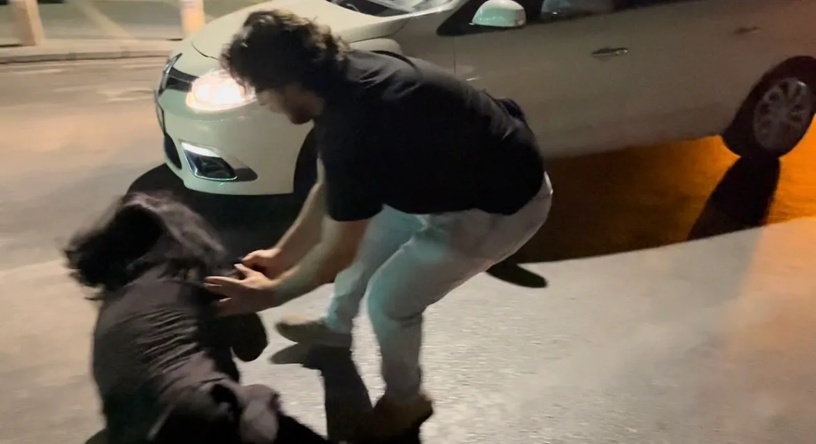 Ters yola girip gazeteci ve polislere hakaret eden şahıslar adliyeye sevk edildi