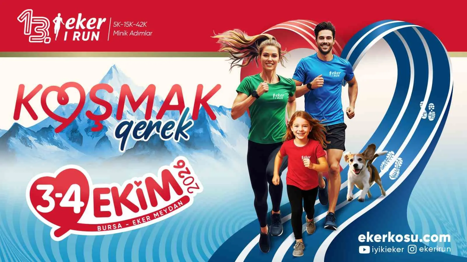Eker I Run 13’üncü yılında yeniliklerle geliyor