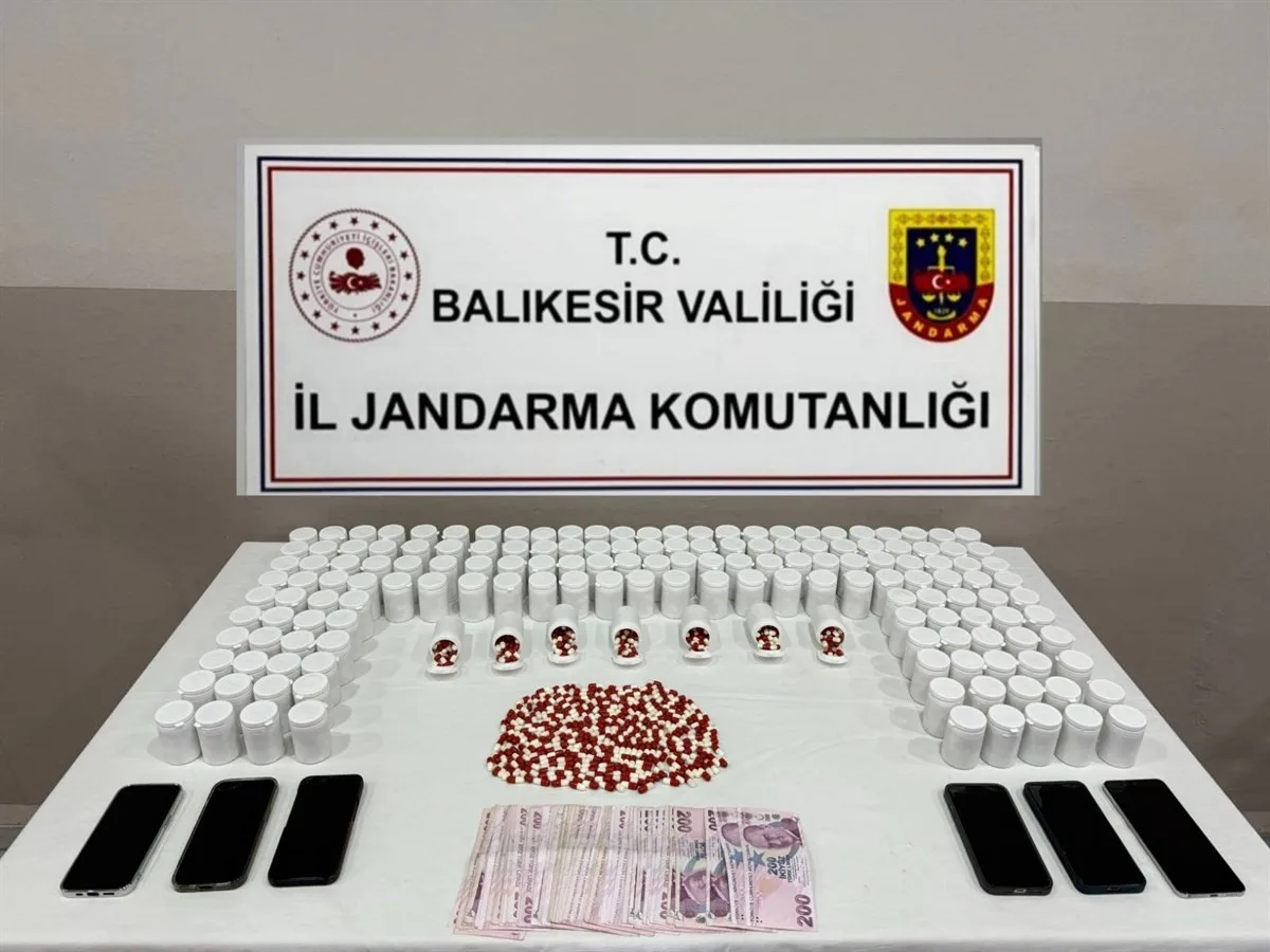Balıkesir’de uyuşturucu operasyonu: 6 tutuklama